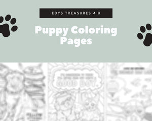 10 Unique Precocious Pups Coloring Pages, Great For Kids And Adults - Edy's Treasures