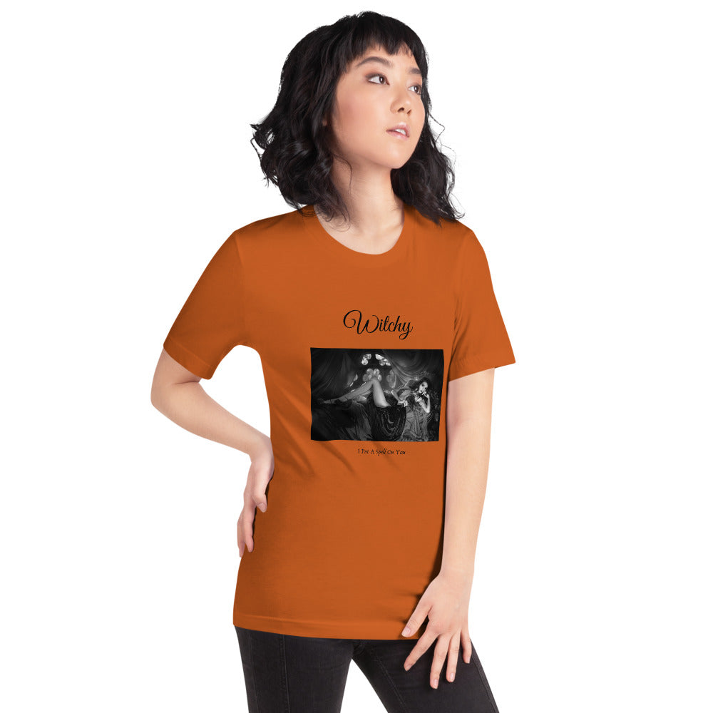 Witchy I Put A Spell On You Short-Sleeve Unisex T-Shirt - Edy's Treasures