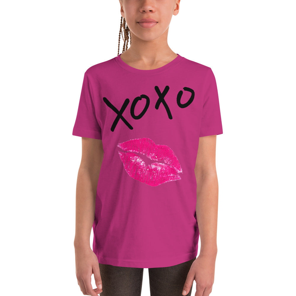 XOXO Lip Youth Short Sleeve T-Shirt - Edy's Treasures
