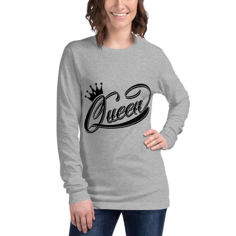 Queen  Long Sleeve Woman's Tee - Edy's Treasures