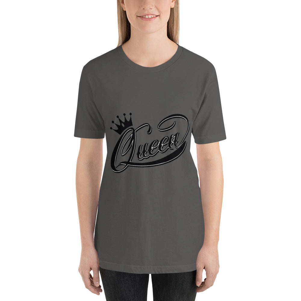 Queen Short-Sleeve Women's T-Shirt - Edy's Treasures