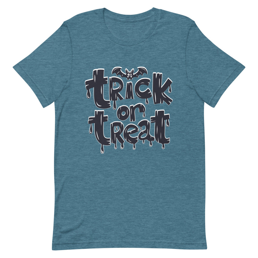 Trick Or Treat Short-Sleeve Unisex T-Shirt - Edy's Treasures