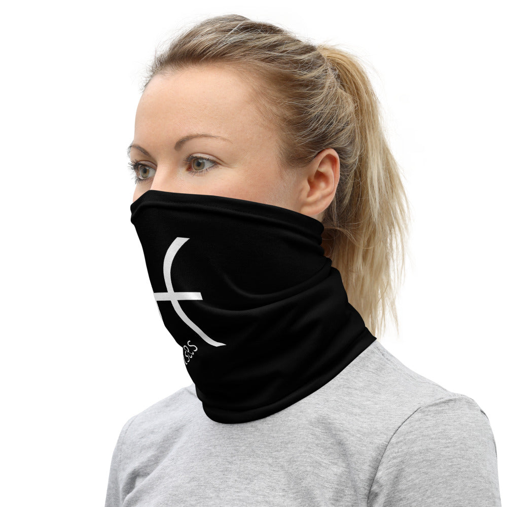 Unisex Made In The USA Pisces Neck Gaiter, Face mask - Edy's Treasures