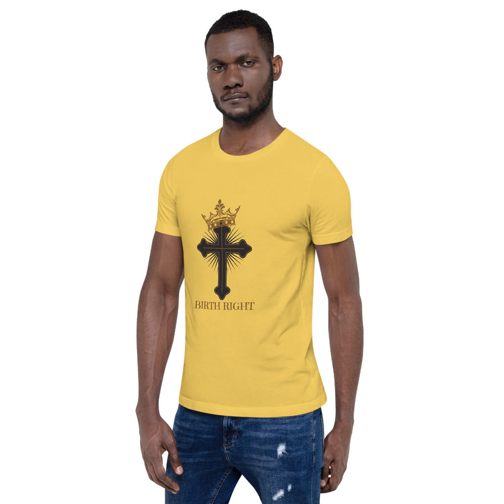 Cross Crown Short-Sleeve Unisex T-Shirt - Edy's Treasures