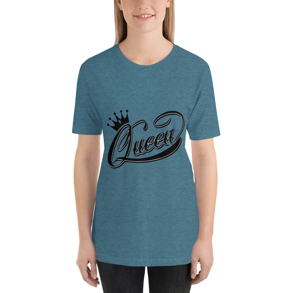Queen Short-Sleeve Women's T-Shirt - Edy's Treasures