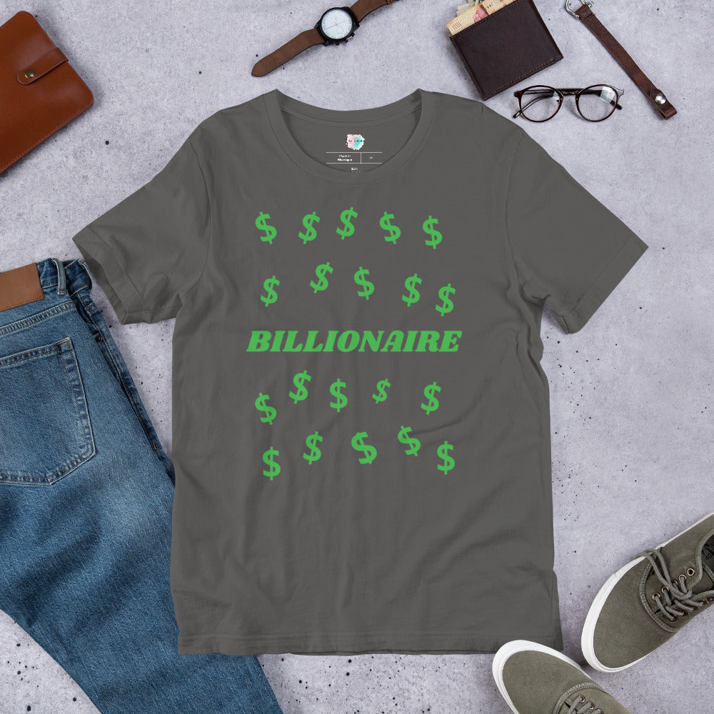 Unisex Billionaire Short-Sleeve Unisex T-Shirt - Edy's Treasures