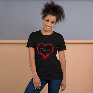 I Am Love Short-Sleeve Unisex T-Shirt - Edy's Treasures