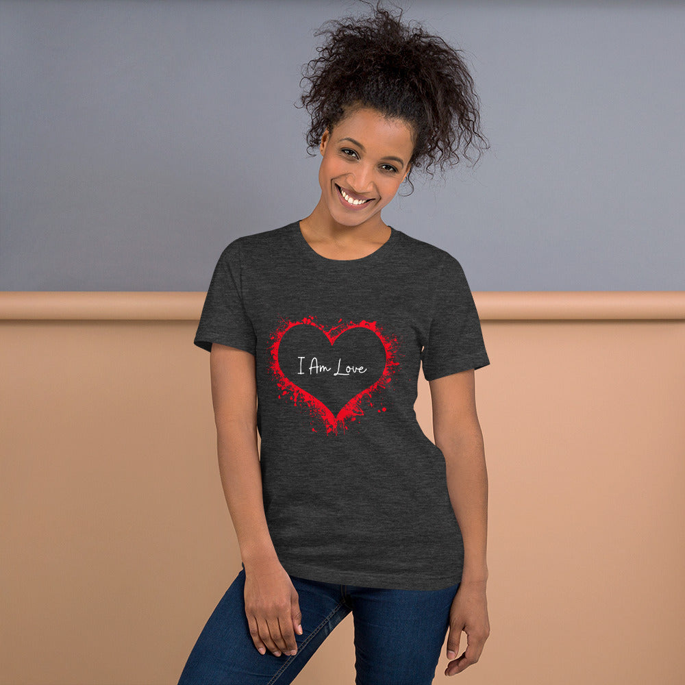 I Am Love Short-Sleeve Unisex T-Shirt - Edy's Treasures